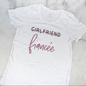 Girlfriend—- Fiancée tee